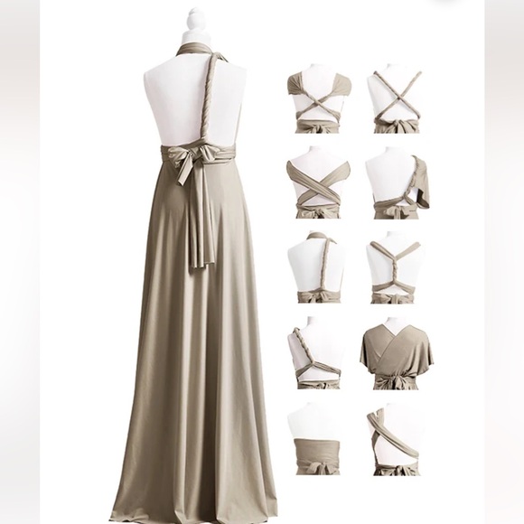 Lulu’s Tan Infinity Dress - Picture 13 of 13